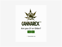 Tablet Screenshot of cannarex.net